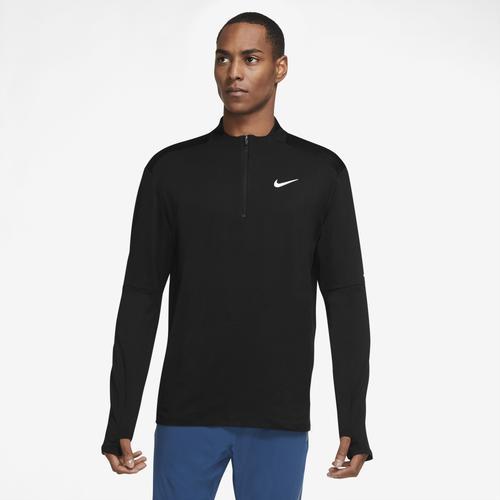 Nike Mens Nike Dri-FIT Top Half-Zip - Mens Reflective Silver/Grey Fog/Smoke Grey Product Image