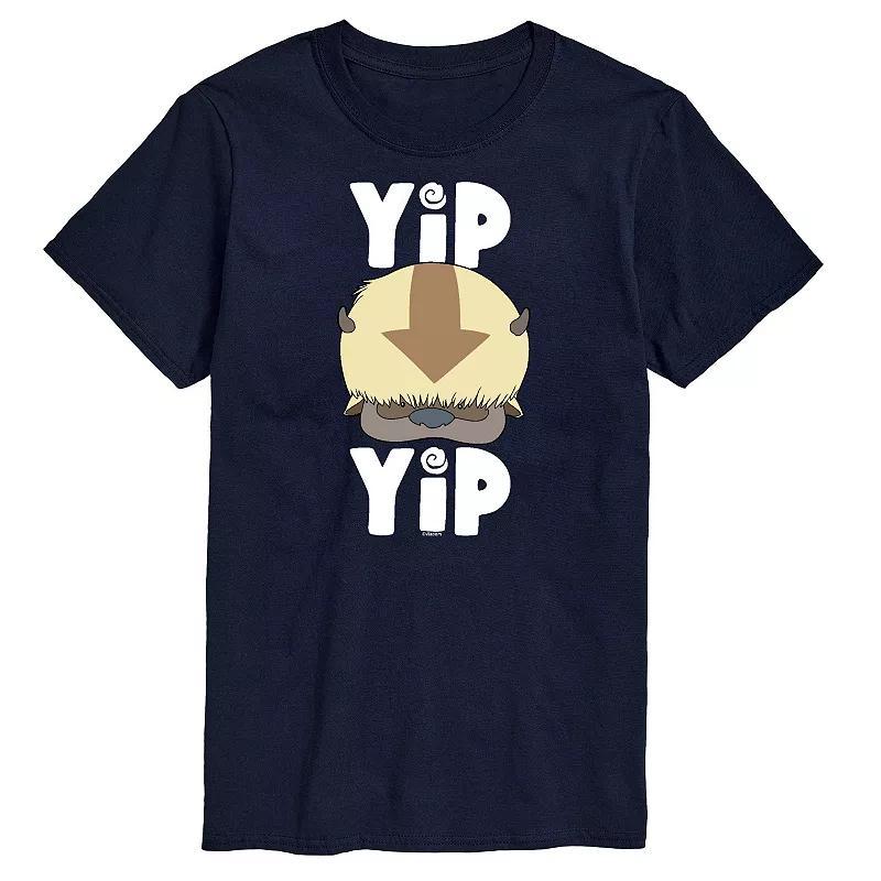 Big & Tall Avatar The Last Airbender Yip Yip Graphic Tee, Mens Blue Product Image