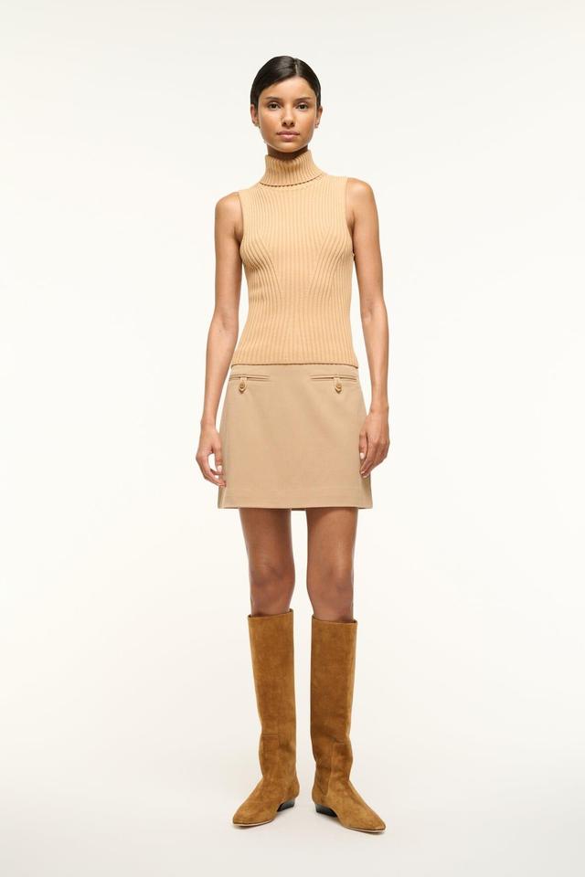 ANNETTE SKIRT | CAMEL Product Image