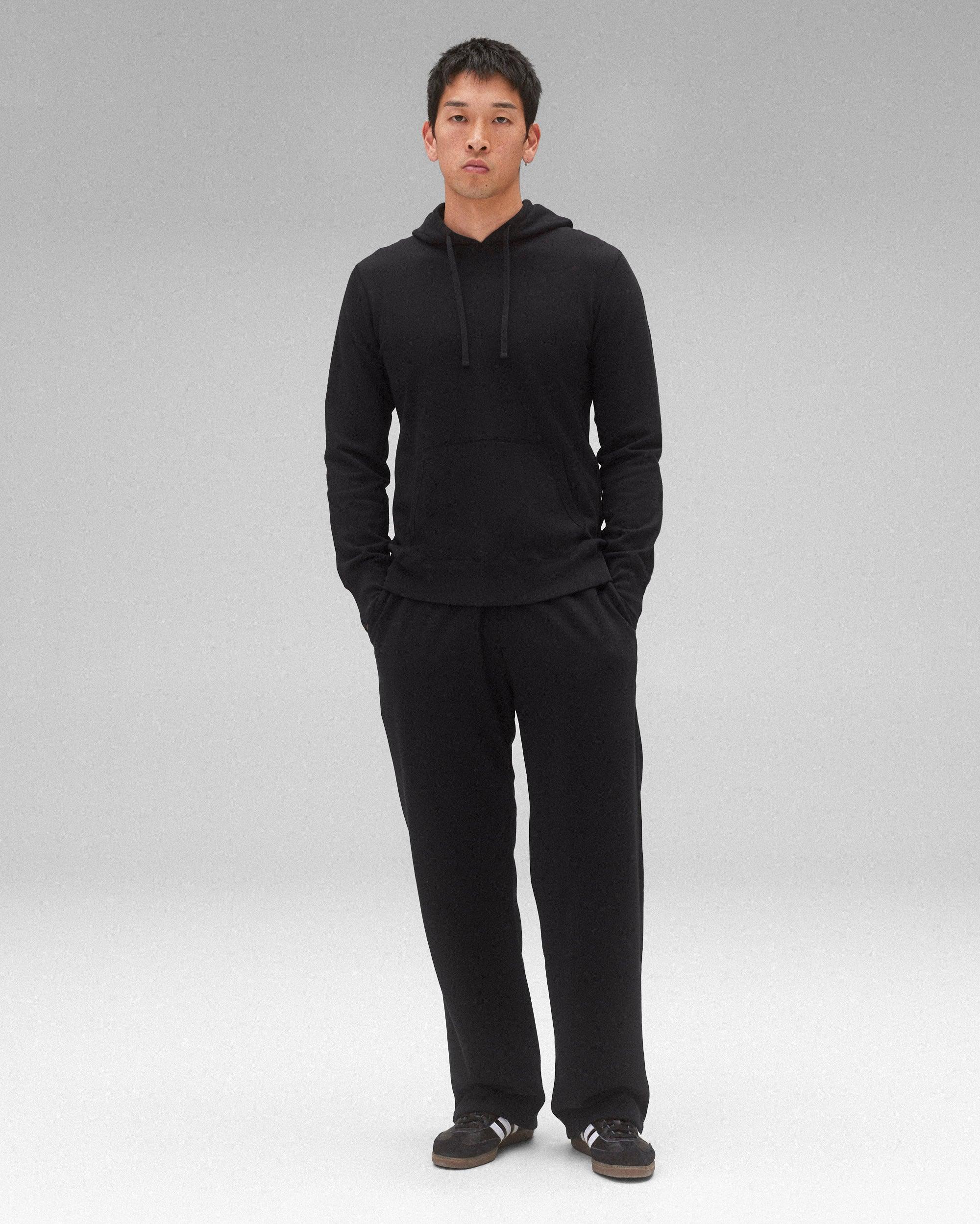 Lightweight Terry Slim Hoodie Male Product Image