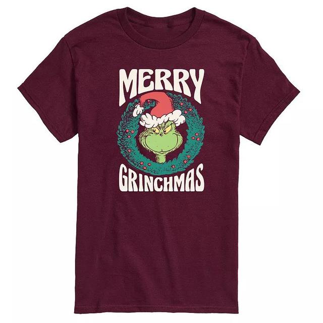 Mens Dr. Seuss The Grinch Merry Grinchmas Graphic Tee Product Image