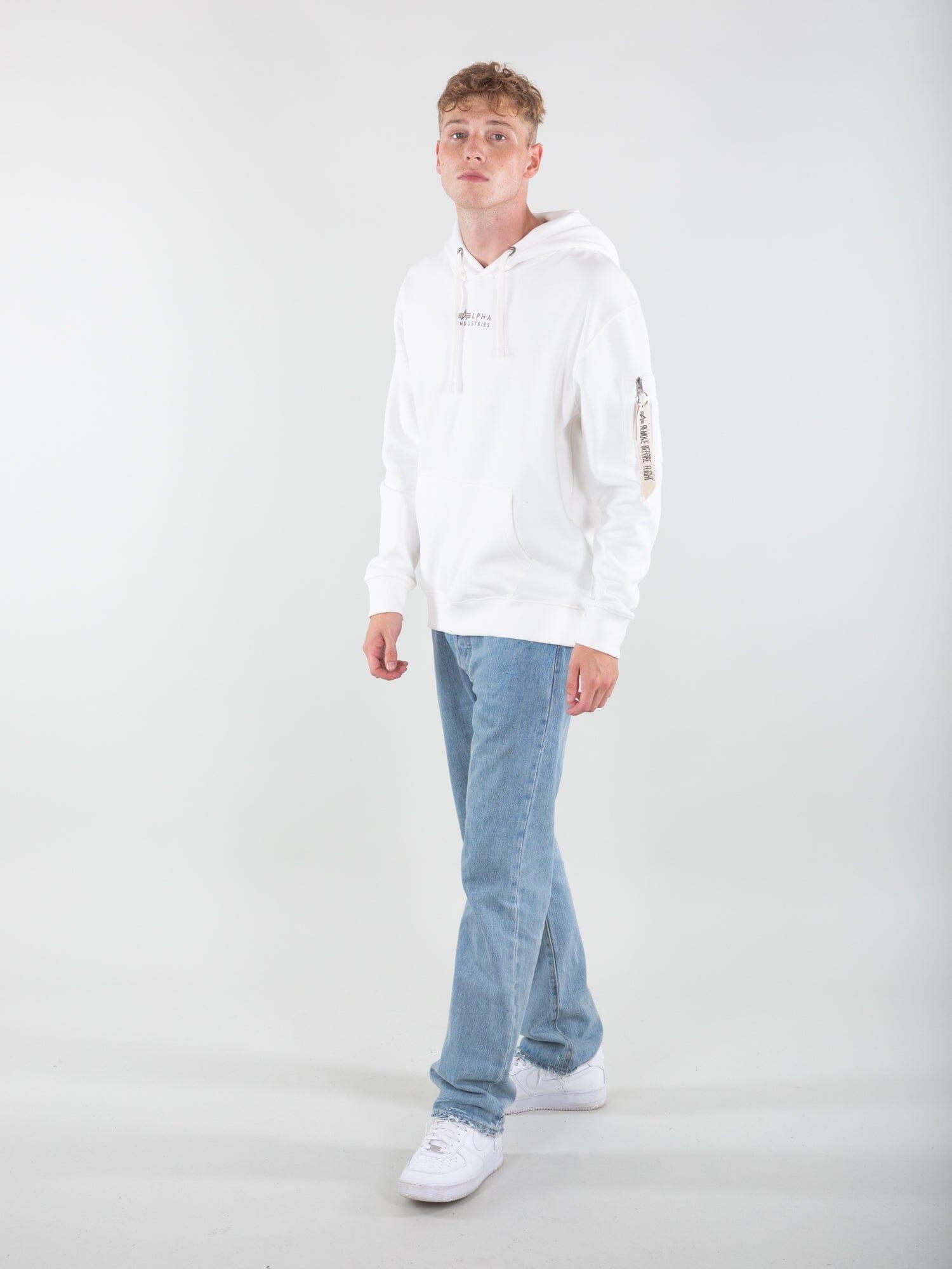 ORGANIC EMBROIDERED HOODIE Male Product Image