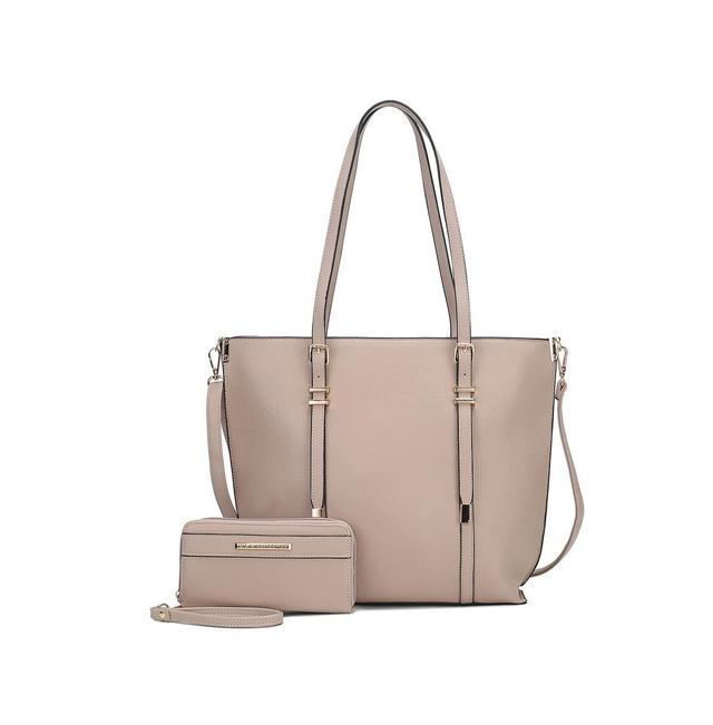 Mkf Collection Emery Women s Tote Bag with Wallet by Mia K Product Image