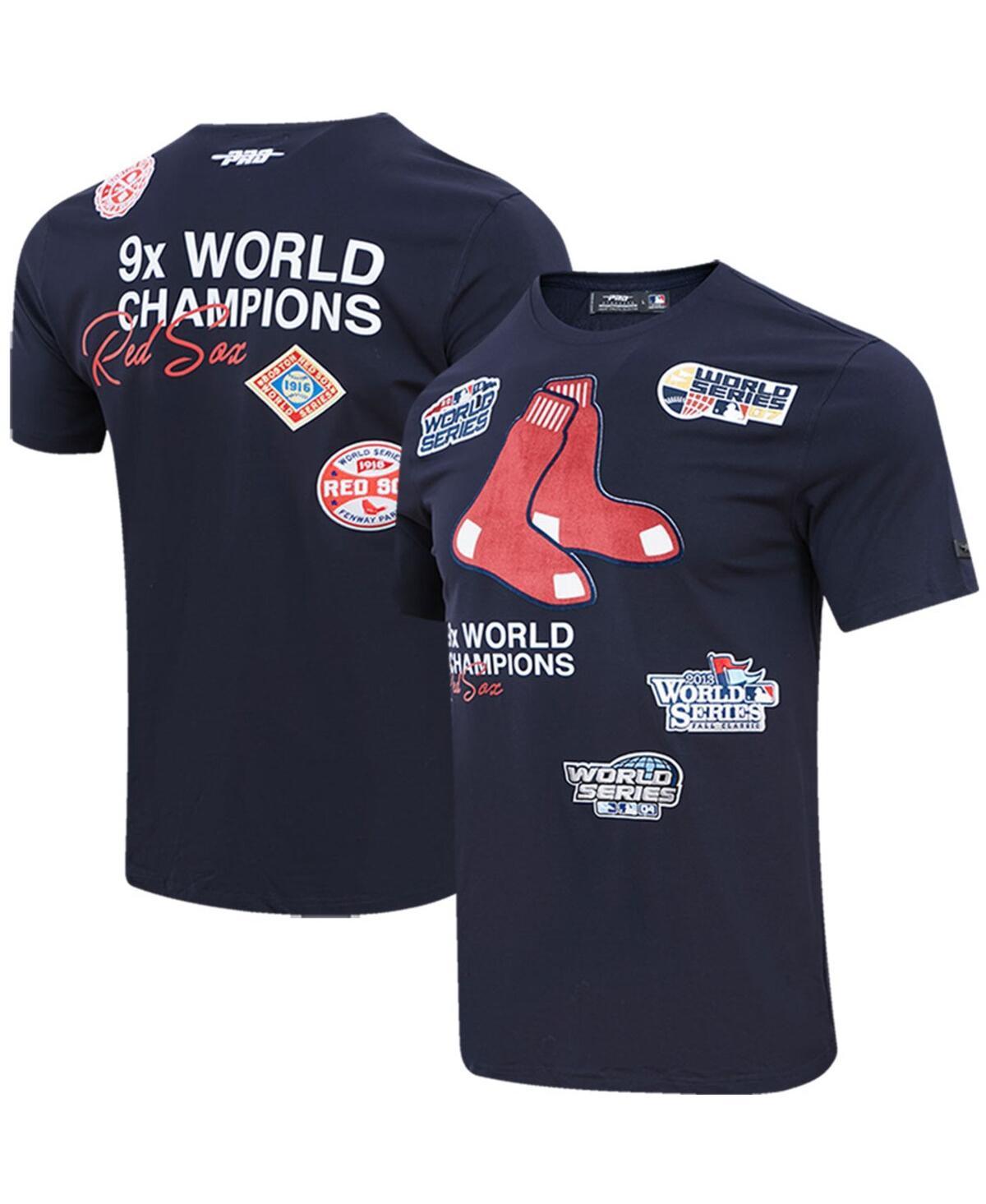 Mens Pro Standard Navy Boston Red Sox Championship T-shirt Product Image