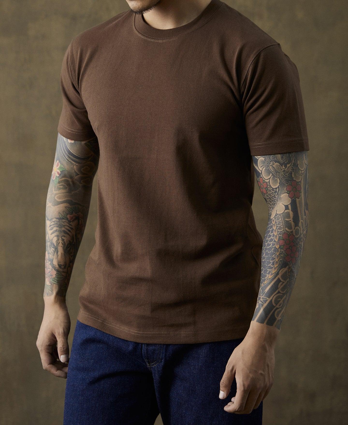 9 oz US Cotton Tubular T-Shirt - Coffee Product Image