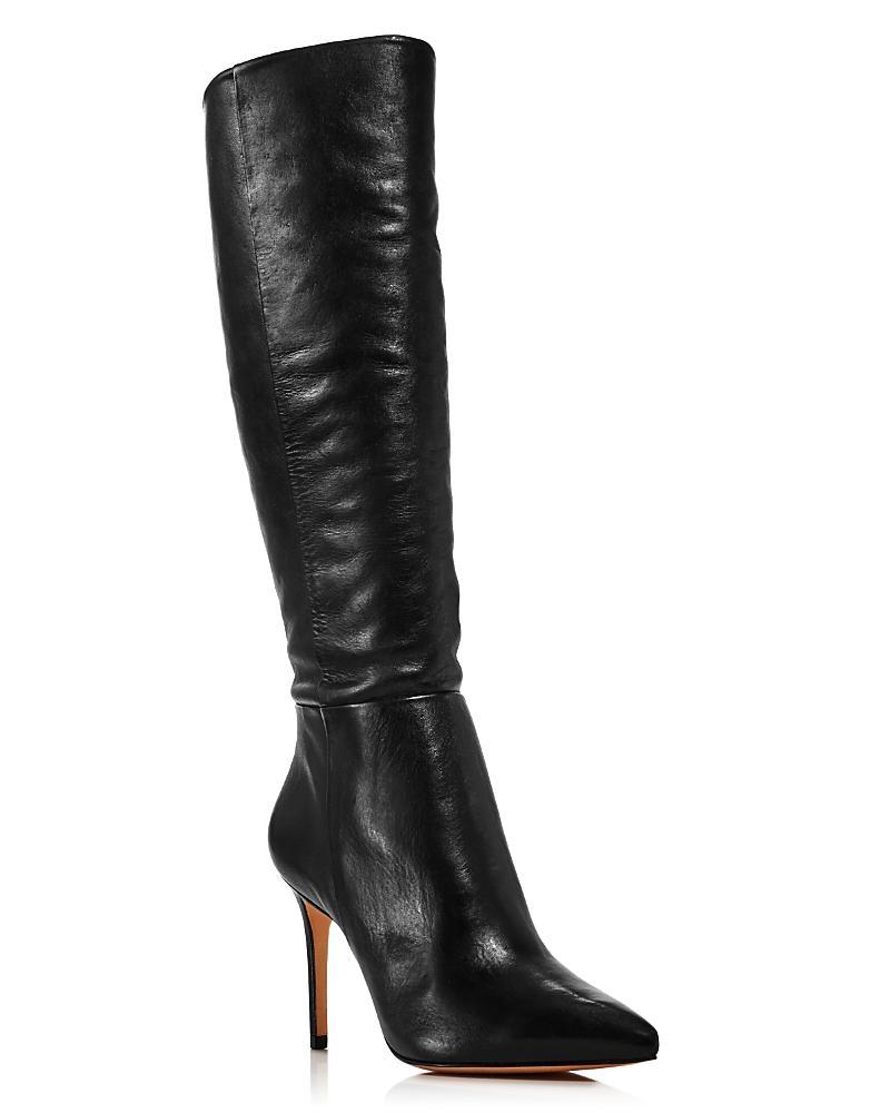 Womens Mikki Leather Tall Boots Product Image