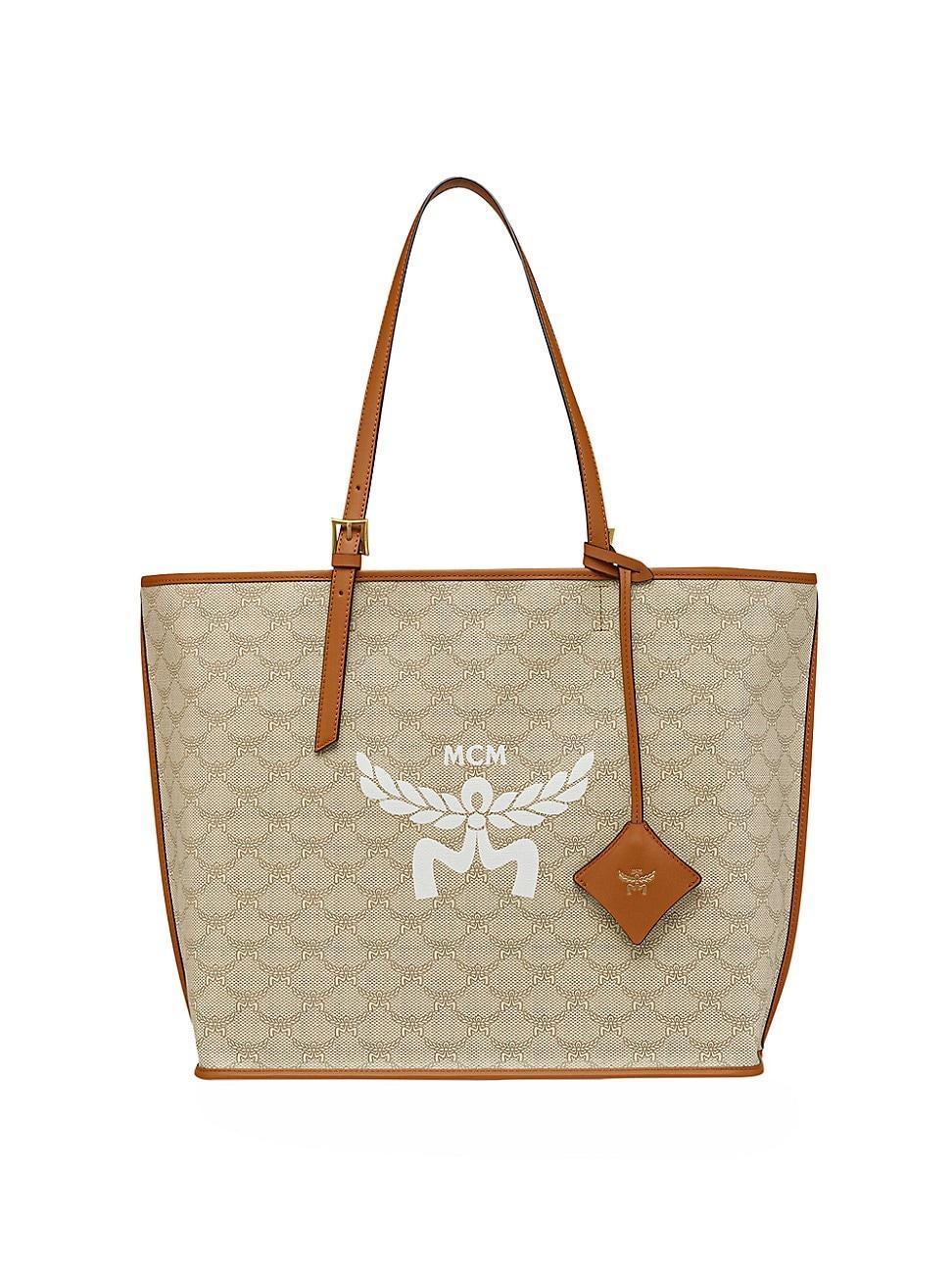 Mcm Himmel Medium Lauretos Shopper Tote Product Image