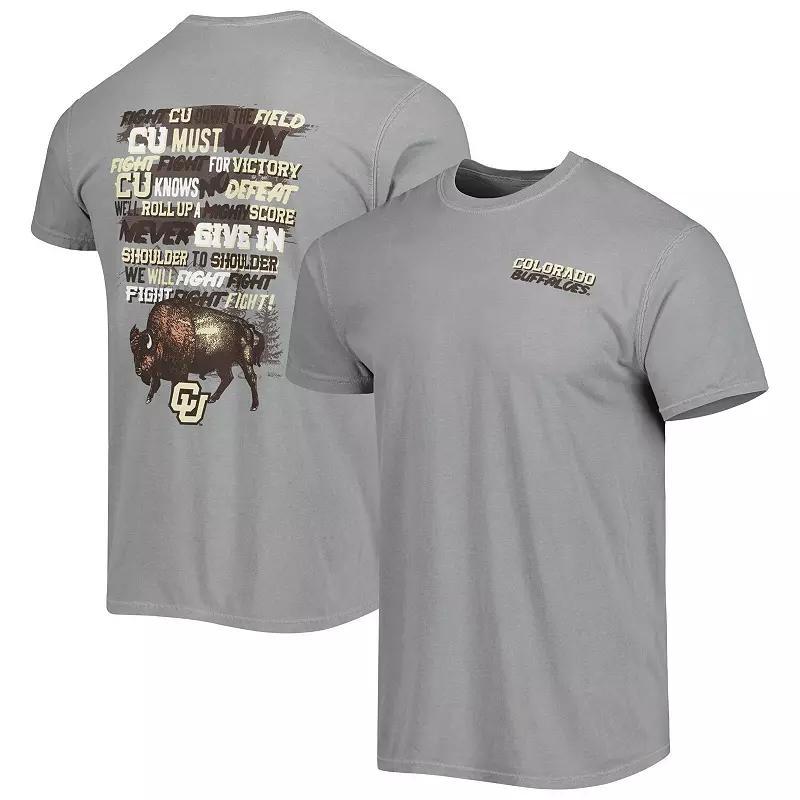 Mens Gray Colorado Buffaloes Hyperlocal T-Shirt Product Image