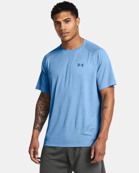 Mens UA Tech Textured Short Sleeve Product Image