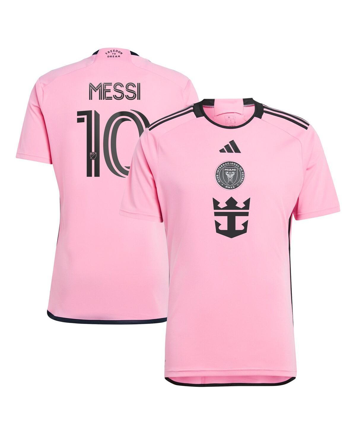 Mens adidas Lionel Messi Inter Miami Cf 2024 Replica Player Jersey - 2getherness Pink Product Image