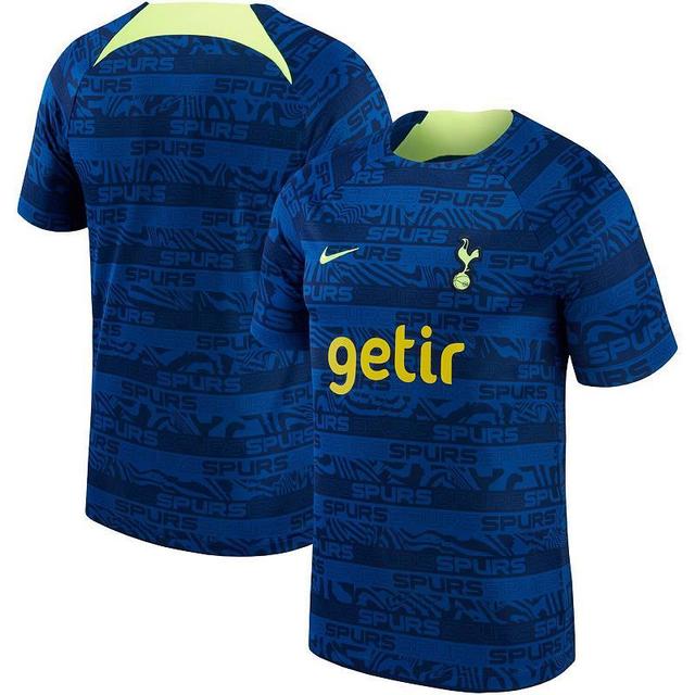 Mens Nike Navy Tottenham Hotspur 2022/23 Home Pre-Match Top Tot Blue Product Image