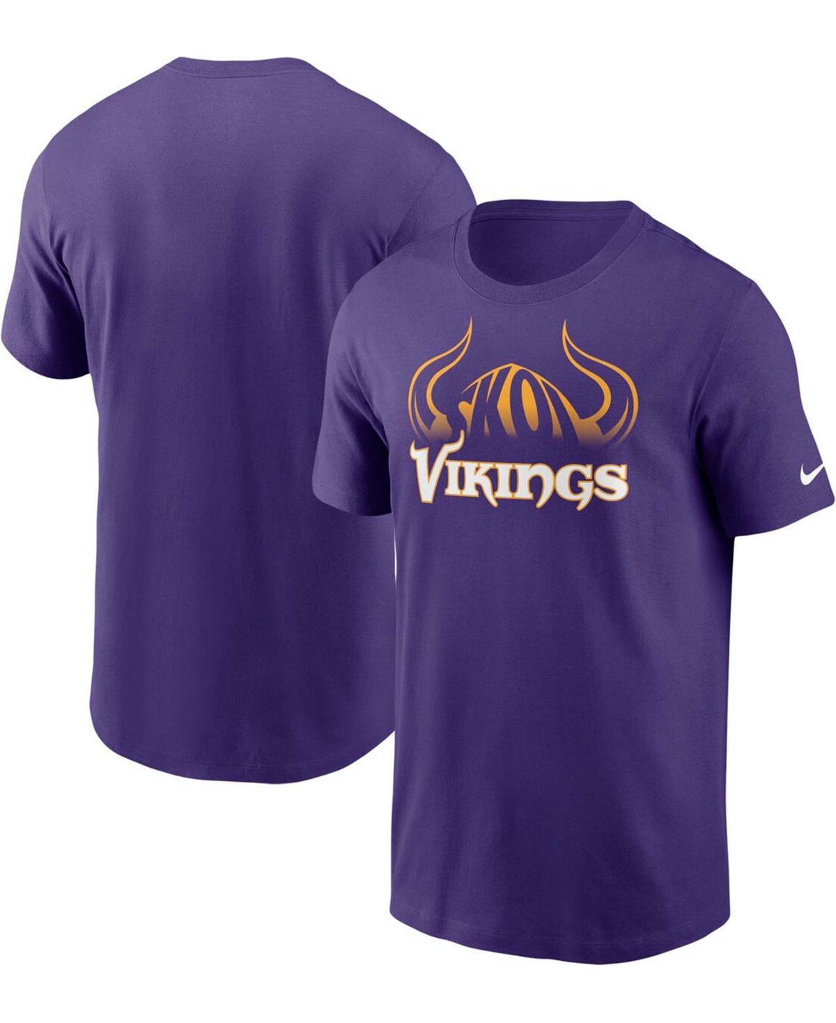 Mens Nike Minnesota Vikings Hometown Collection Helmet T-Shirt Product Image