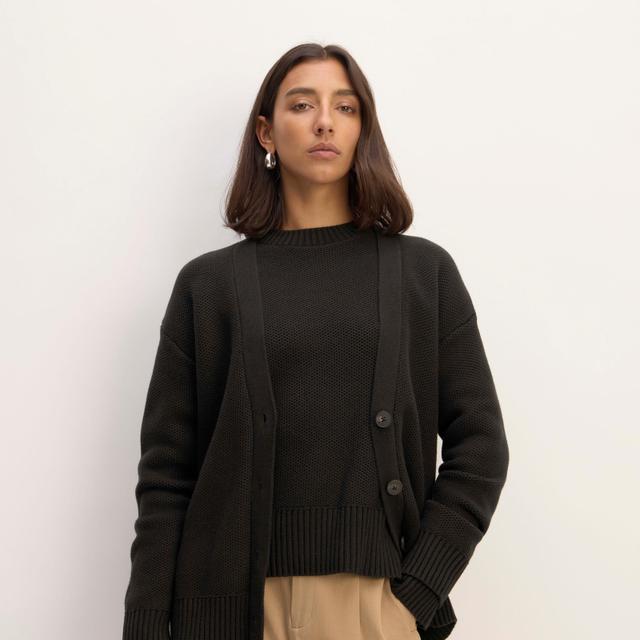 Womens Cotton Honeycomb Cardigan by Everlane Product Image