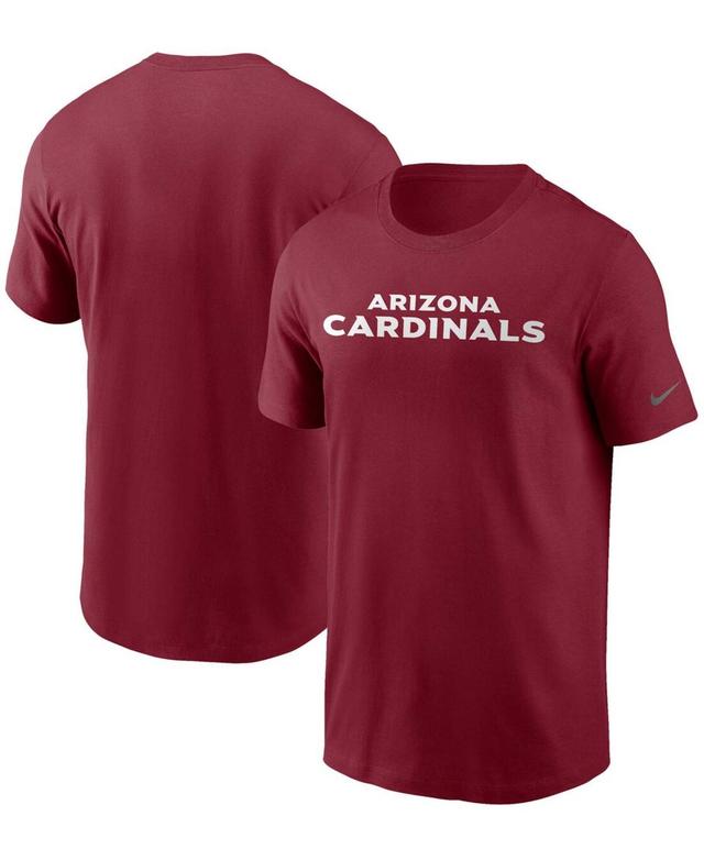 Mens Cardinal Arizona Cardinals Team Wordmark T-shirt Product Image