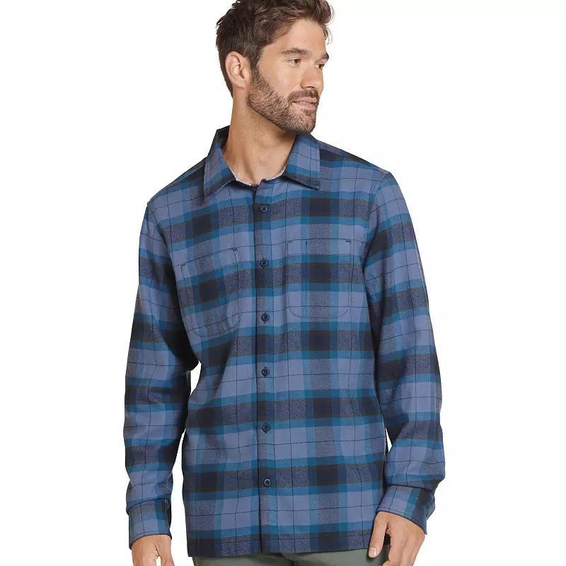 Mens Jockey Long Sleeve Flannel Shirt Product Image