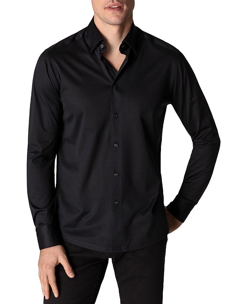 Eton Contemporary Fit Jersey Shirt Product Image