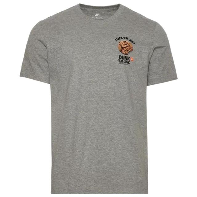 Mens  Dunk T-shirt In Grey Heather/grey Heather Product Image