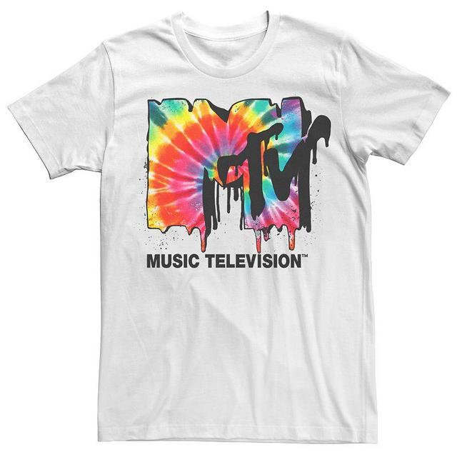 Mens MTV Drip Tie Dye Logo Tee Product Image