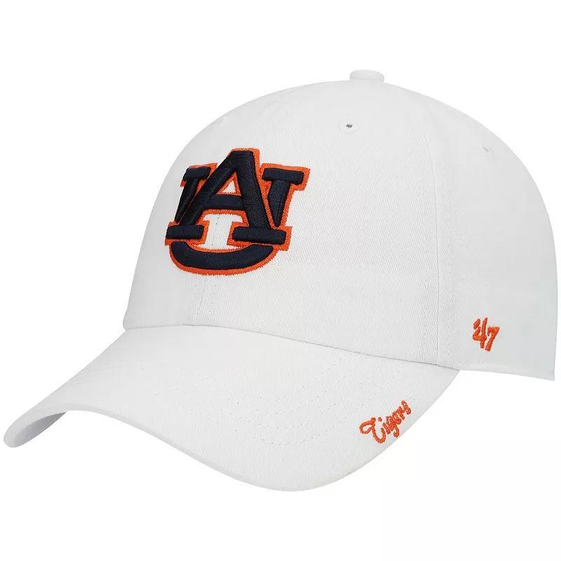 Womens White Auburn Tigers Miata Clean Up Adjustable Hat Product Image