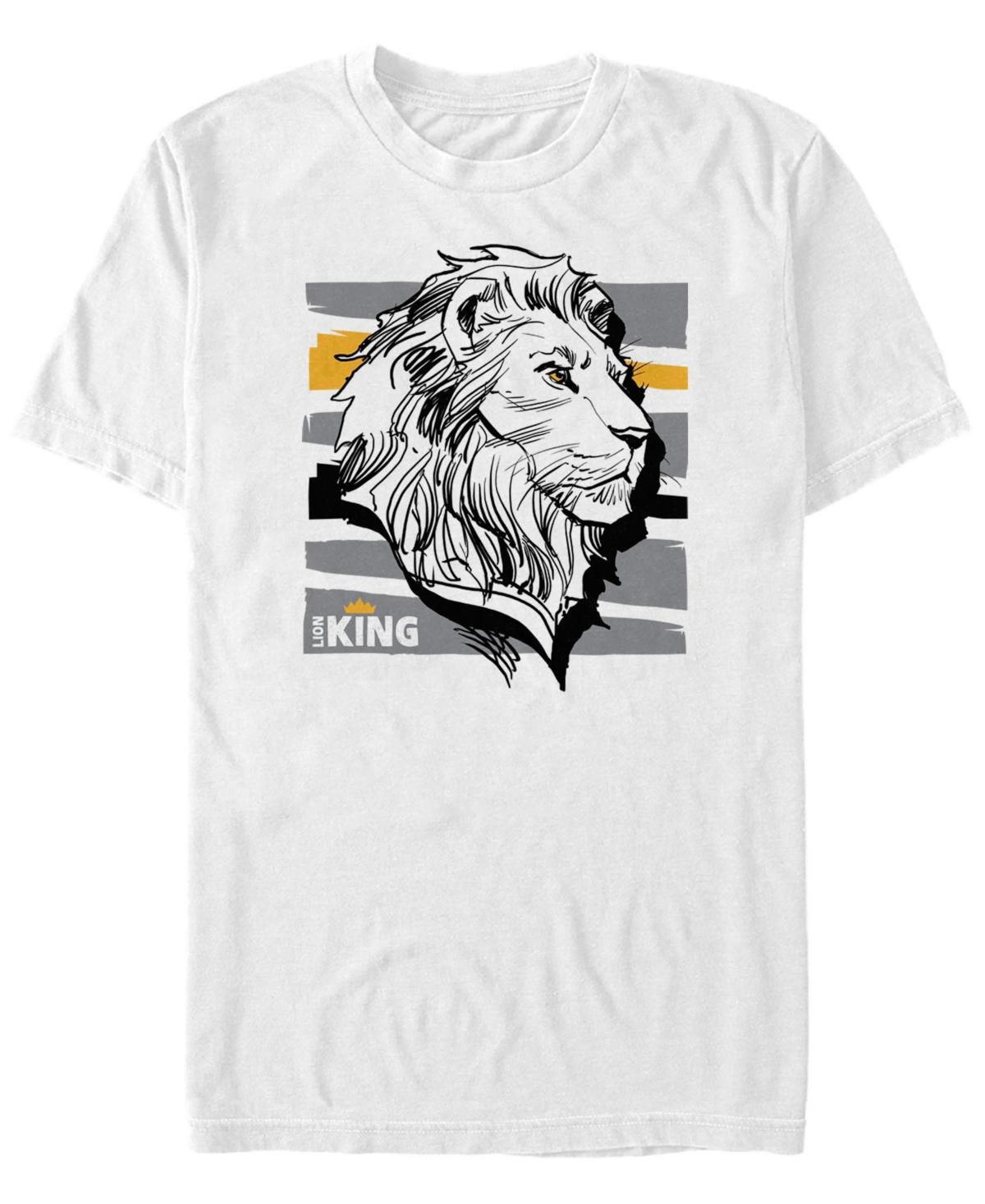 Disneys The Lion King Boys 8-20 Live Action Mufasa Sketched Portrait Graphic Tee, Boys Product Image