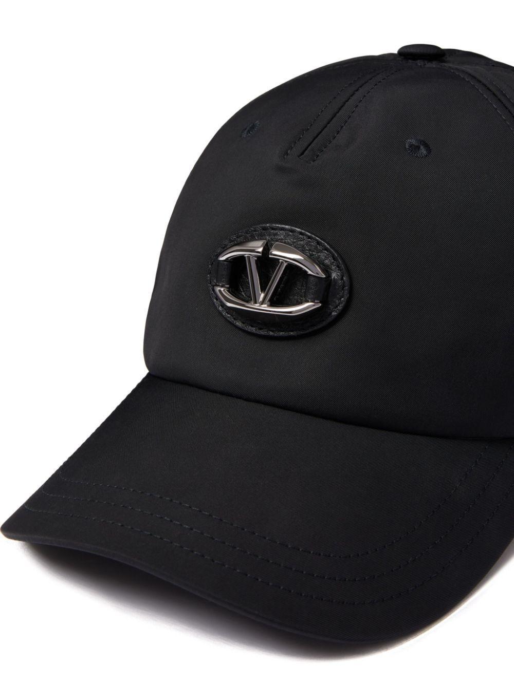 VALENTINO GARAVANI Vlogo Cap In Black Product Image