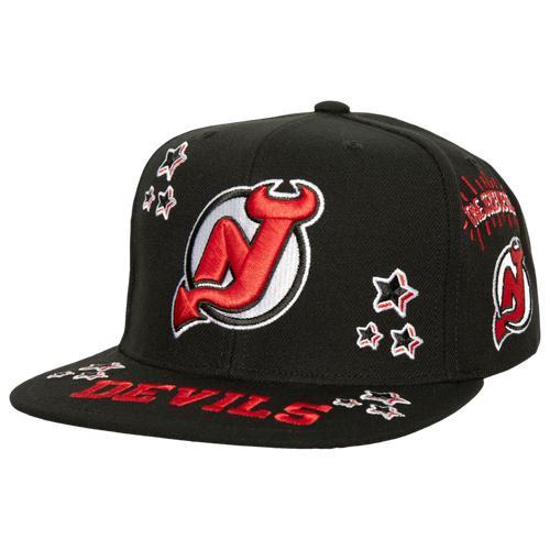 Mitchell & Ness Mens New Jersey Devils Mitchell & Ness Devils All Out Snapback - Mens Product Image