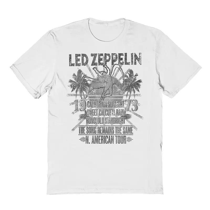 Mens Led Zeppelin 1973 Graphic Tee Product Image