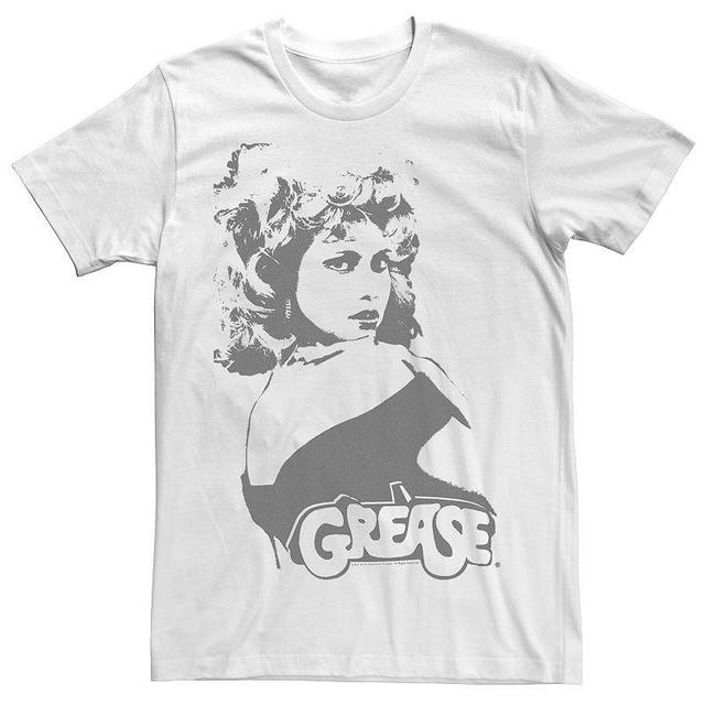 Mens Grease Sandy Black and Portrait Tee Product Image