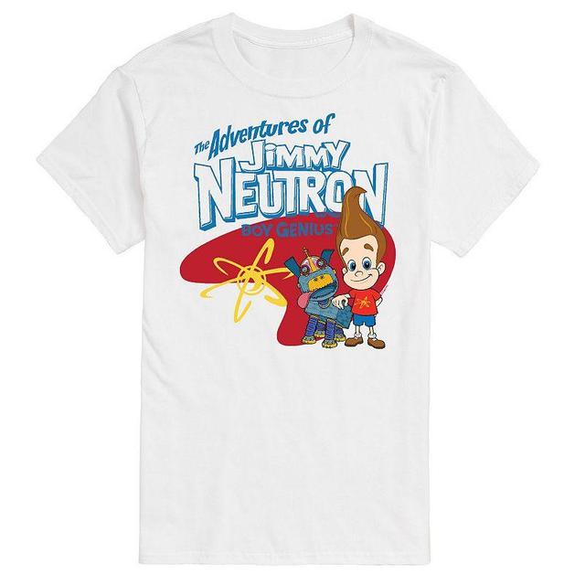 Mens Jimmy Neutron Group Logo Tee Black Product Image