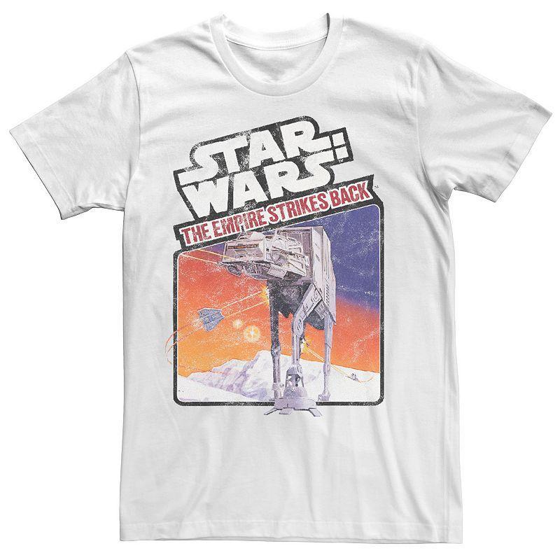 Mens Star Wars The Empire Strikes Back AT-AT Poster Tee Product Image