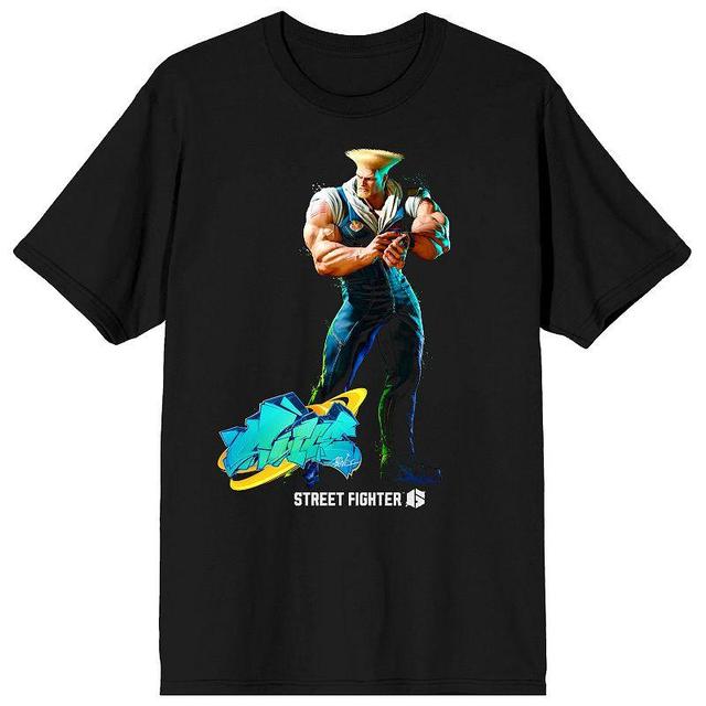 Mens Street Fighter VI Guile Graphic Tee Product Image