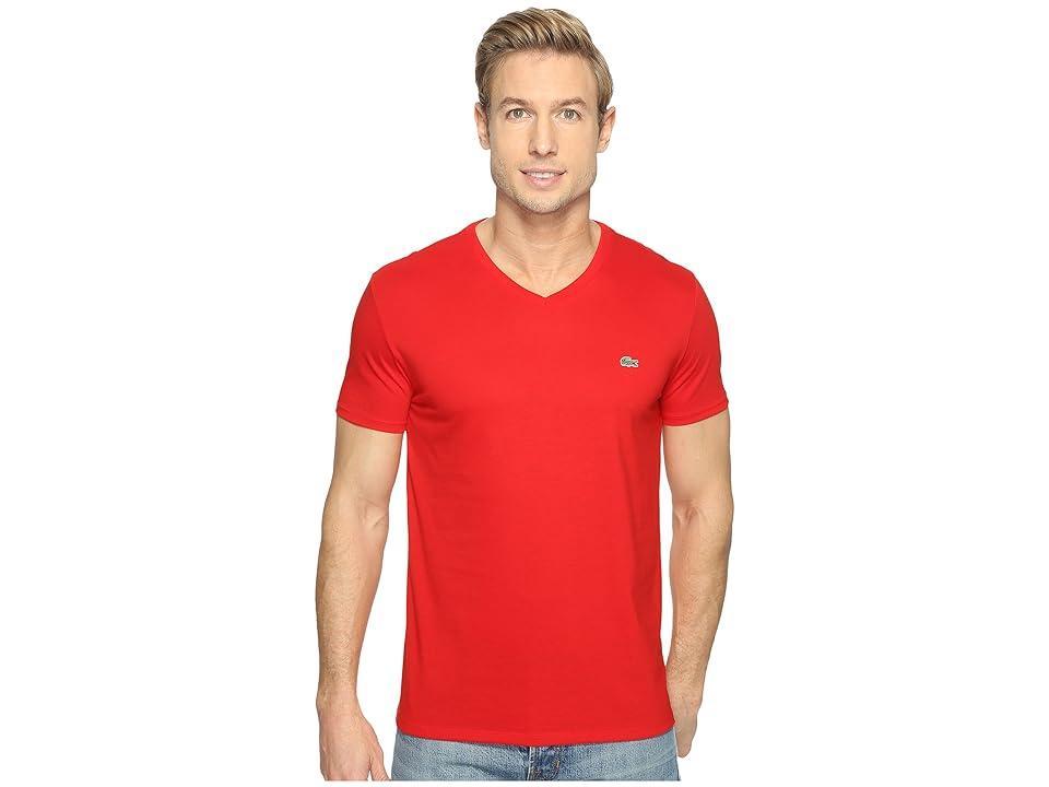 Lacoste Regular Fit V-Neck T-Shirt Product Image