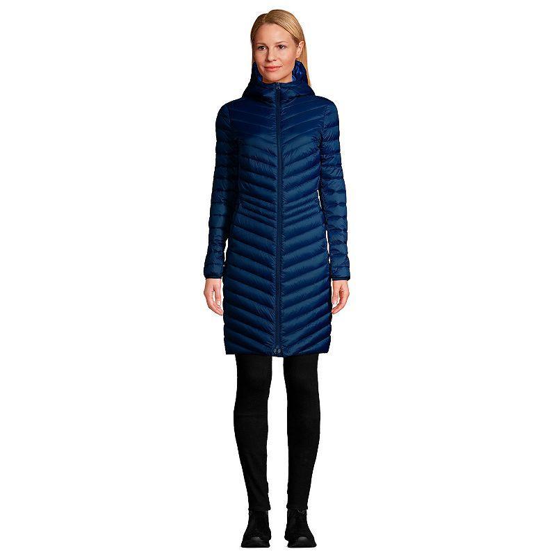 Lands End Womens Tall Ultralight Packable Down Coat Product Image