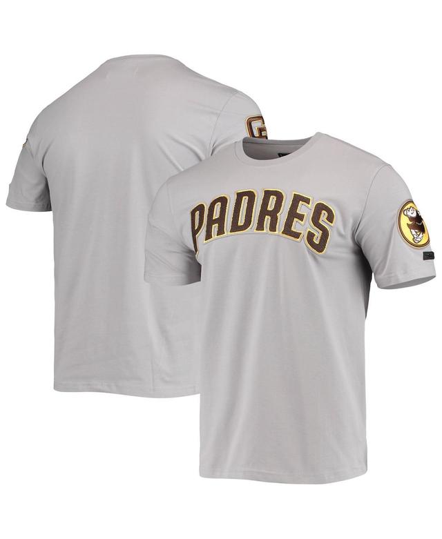 Mens Pro Standard Gray San Diego Padres Team Logo T-shirt Product Image