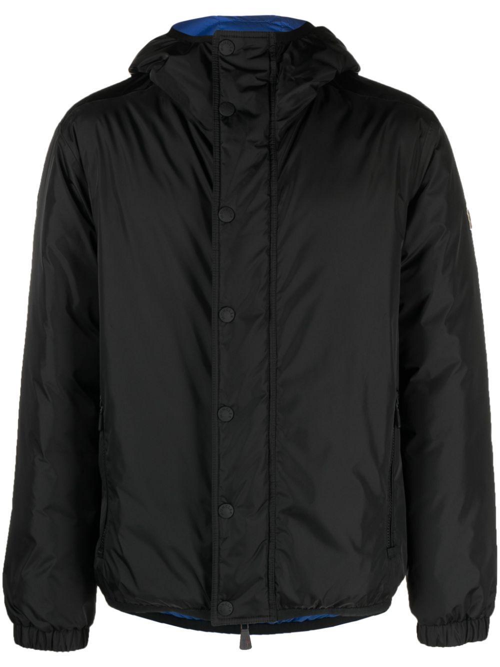 Rosiere Reversible Puffer Jacket In Black Product Image