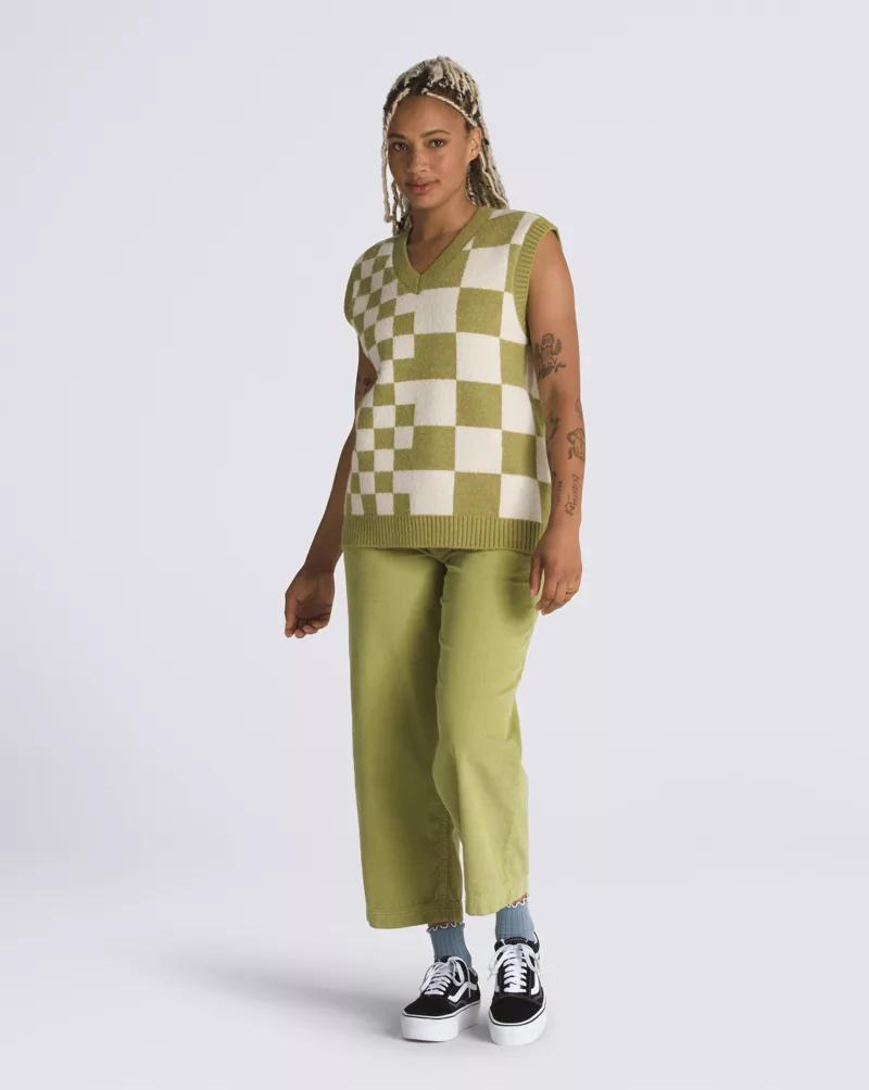 Courtyard Checker Sweater Vest Product Image