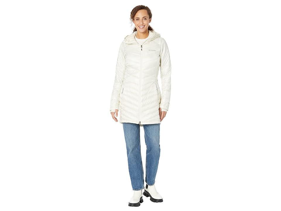 Columbia Joy Peak Mid Jacket (Chalk) Women's Clothing Product Image