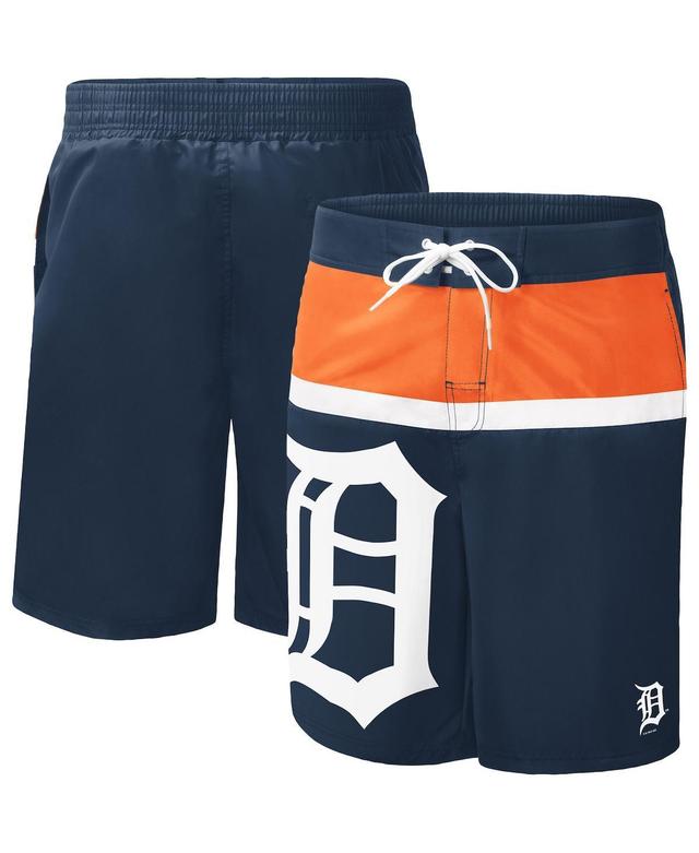 Mens G-iii Sports by Carl Banks Navy Detroit Tigers Sea Wind Swim Shorts Product Image