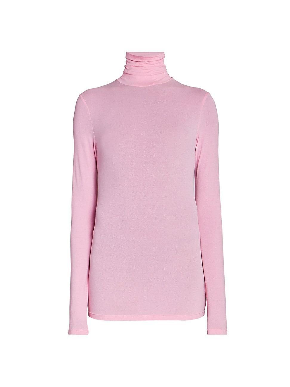 Womens Faeza Turtleneck Blouse Product Image