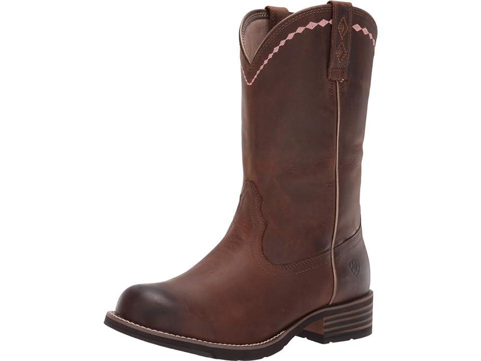 Ariat Unbridled Roper (Distressed ) Cowboy Boots Product Image