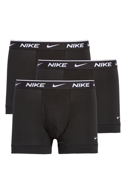 Nike Mens 3-pk. Dri-fit Essential Cotton Stretch Trunk Product Image