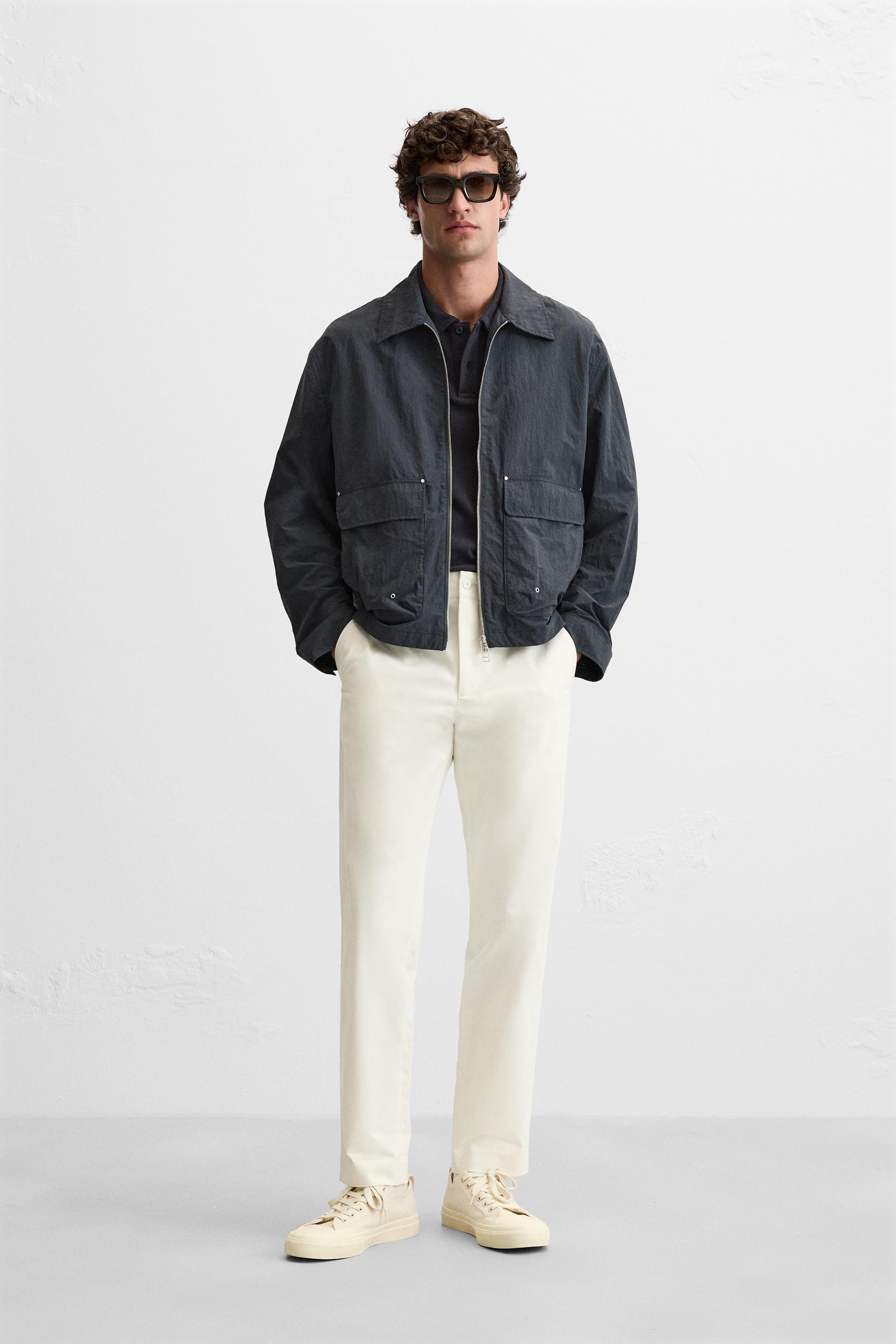 STRAIGHT FIT CHINO PANTS Product Image