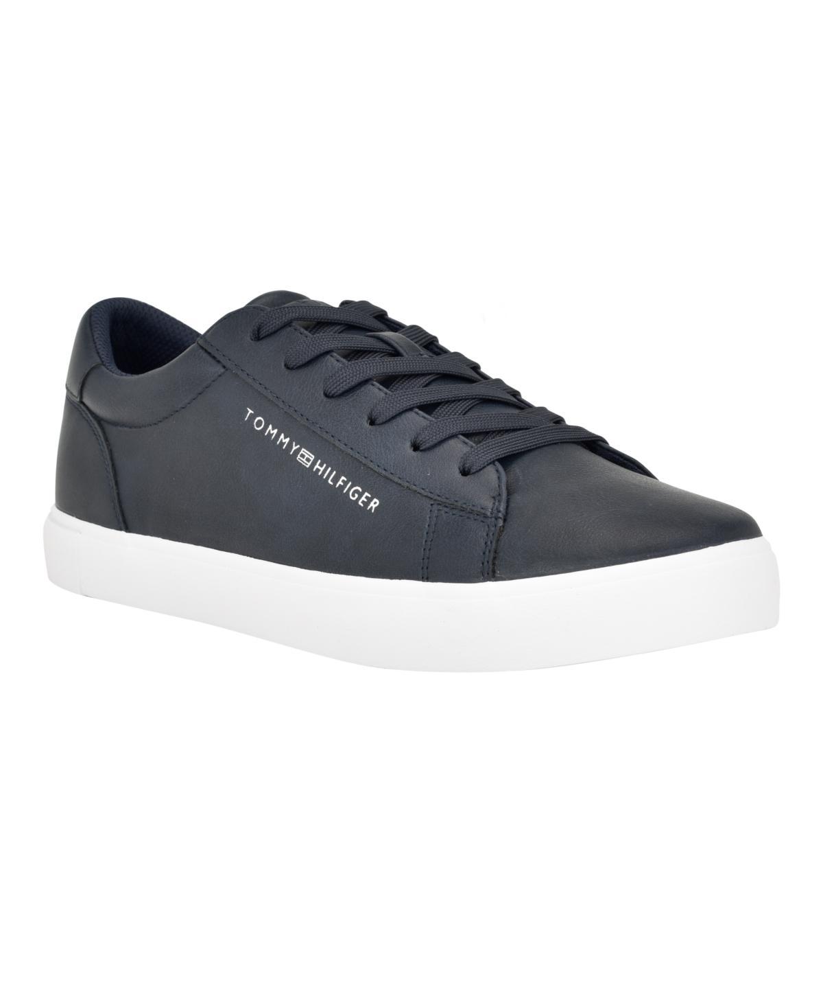 Tommy Hilfiger Mens Ribby Lace Up Fashion Sneakers Product Image