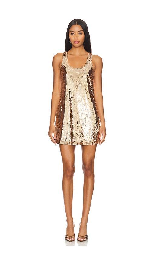 Avril Sequin Mini Tank Dress Product Image