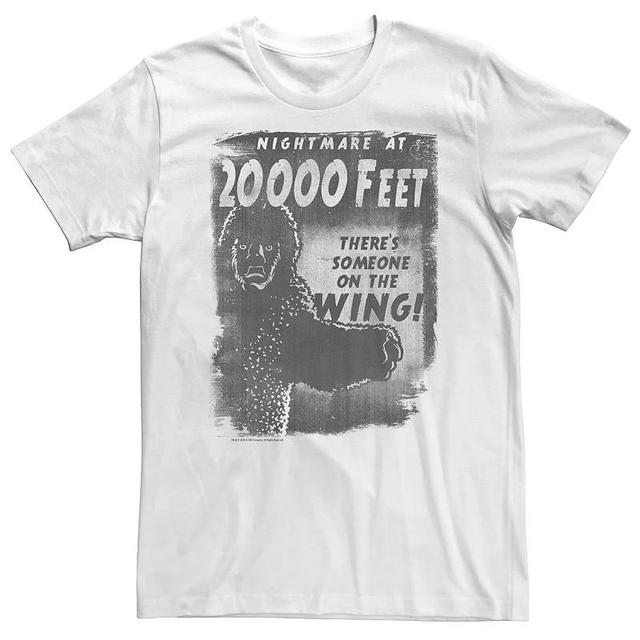 Big & Tall Twilight Zone Theres Something On The Wing Tee, Mens Product Image