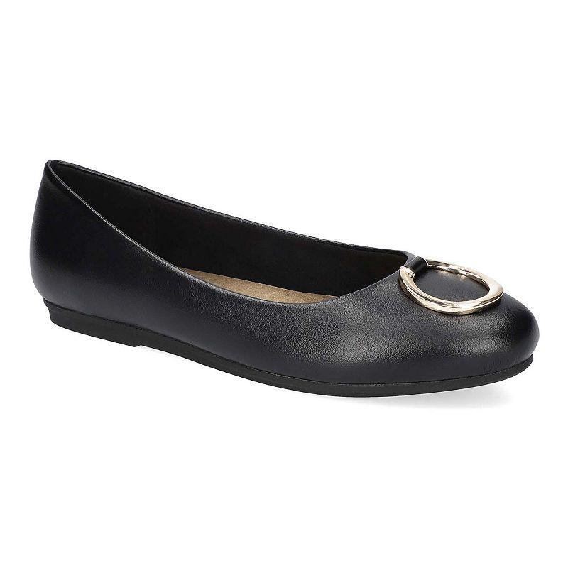 Easy Street Dia Womens Ballet Flats Black Product Image