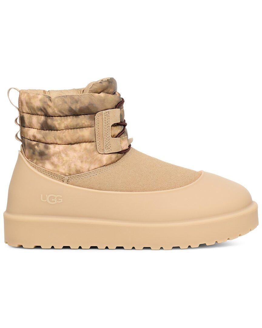 UGG Classic Mini Lace Up Weather Boot In Brown, Men's At Urban Outfitters In Beige/grey Product Image