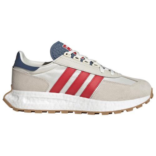 adidas Originals Mens Retropy E5 - Shoes Beige/Tan/Red/White Product Image