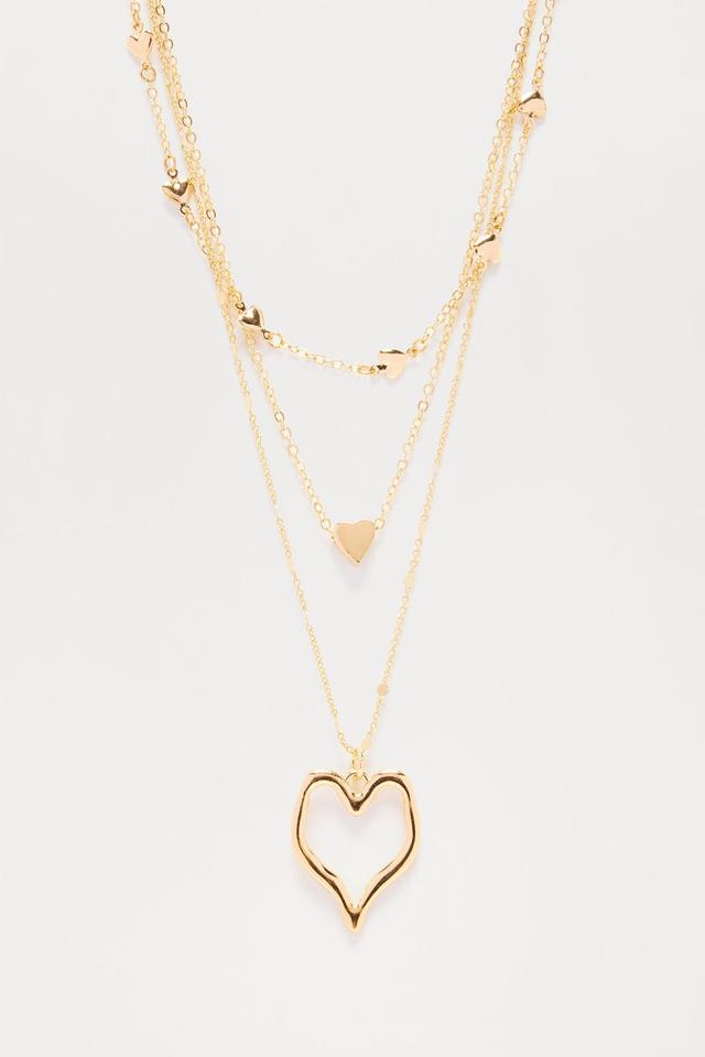 Tender Heart Necklace - Gold Product Image