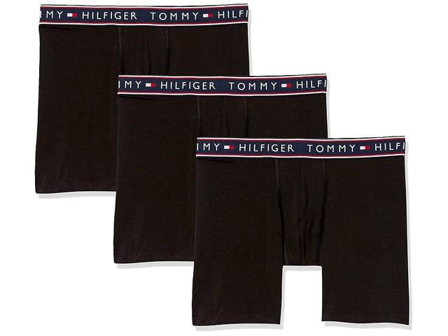 Tommy Hilfiger Cotton Stretch Boxer Brief 3-Pack Men's Underwear Product Image